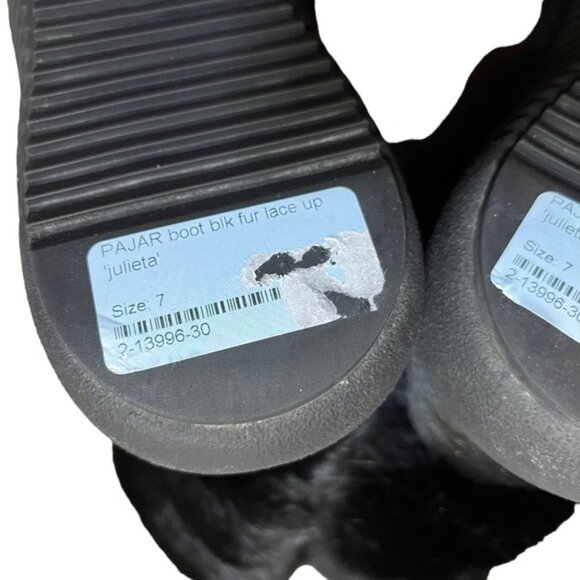 Pajar Julieta Eco Suede and Faux Fur Boot Women Size 7 - Picture 9 of 15